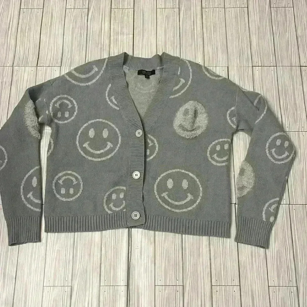 Witty Fox Button up sweater